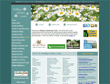 Tablet Screenshot of debbysgardenlinks.co.uk